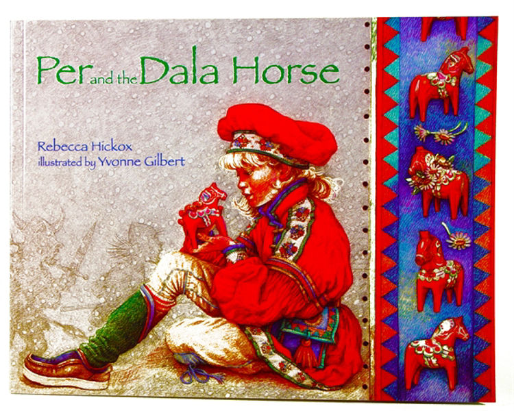 Picture of Per and the Dala Horse, by Rebecca Hickox
