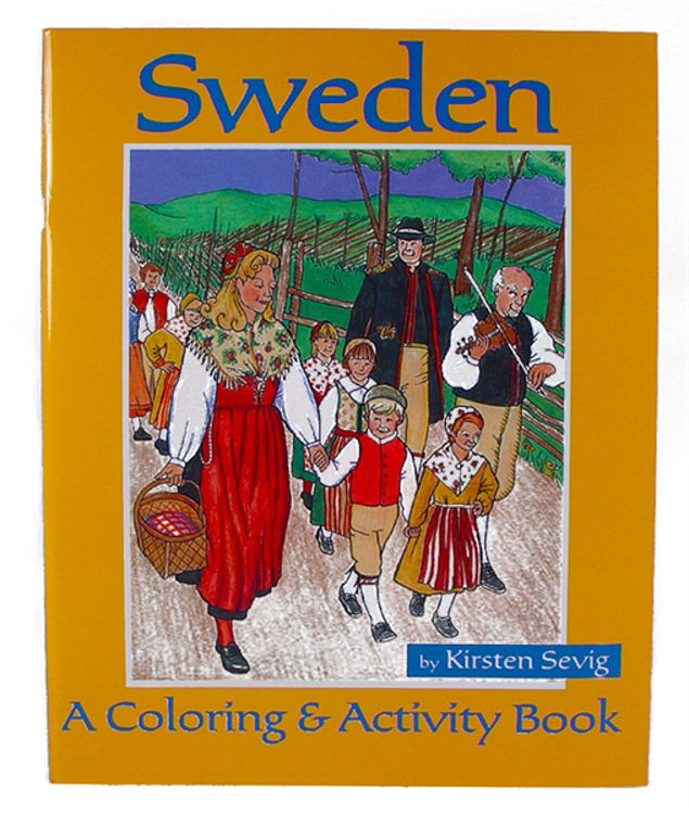 Picture of Coloring  and Activity Book (Sweden)
