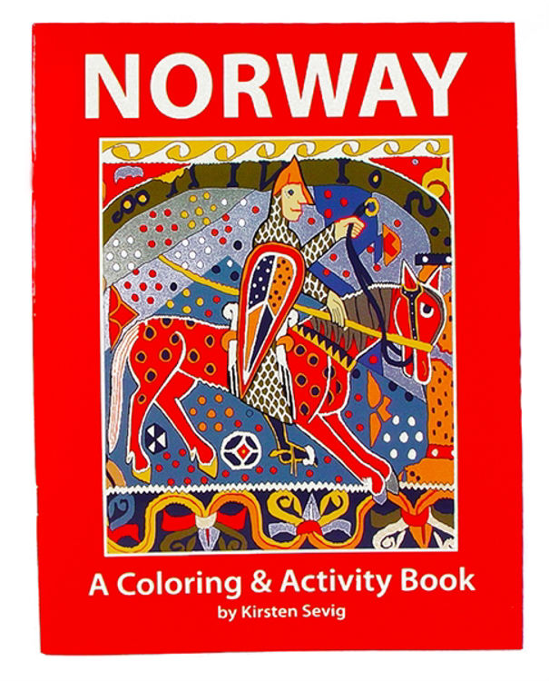 Picture of Coloring  and Activity Book (Norway)