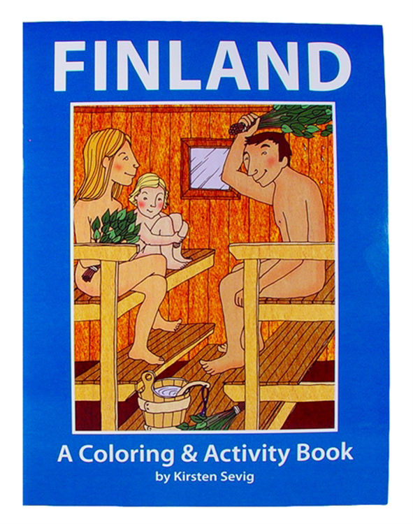Picture of Coloring  and Activity Book (Finland)