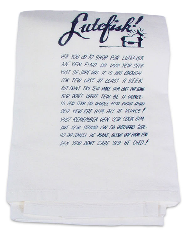 Picture of Lutefisk Dish Towel