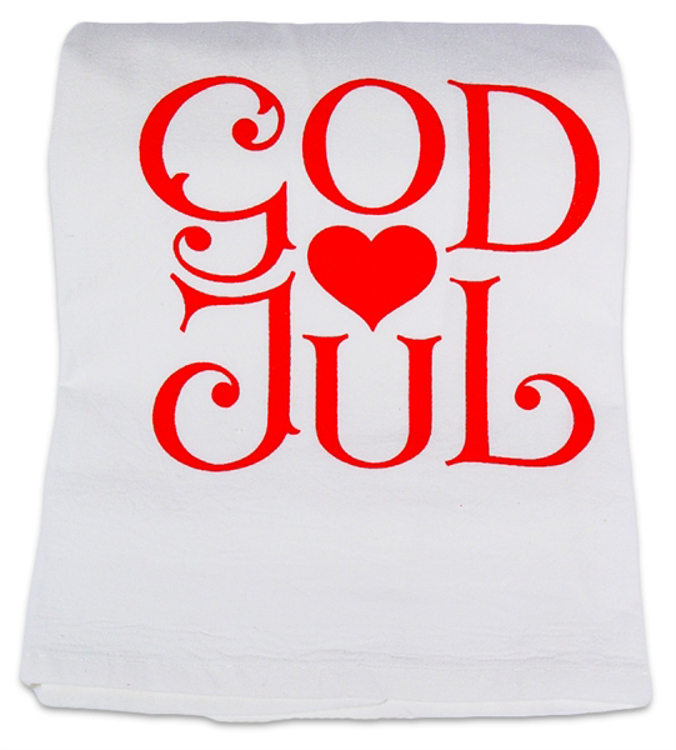 Picture of God Jul Dish Towel