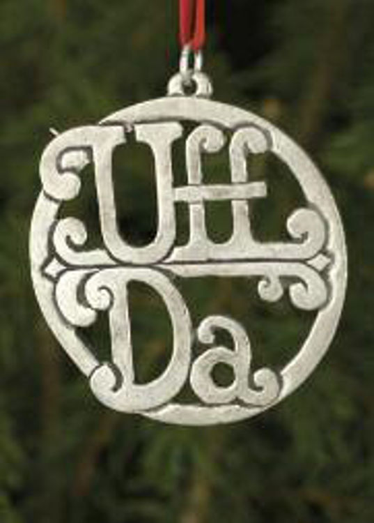 Picture of Pewter Uff Da Ornament