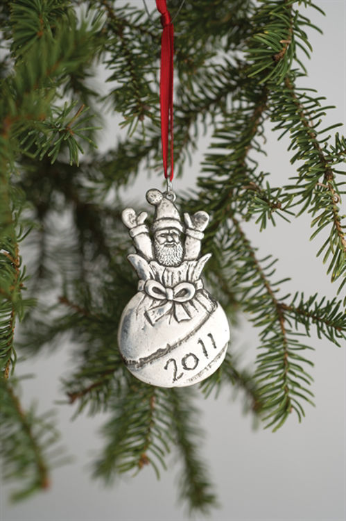 Picture of Norwegian 2011 Pewter Ornament
