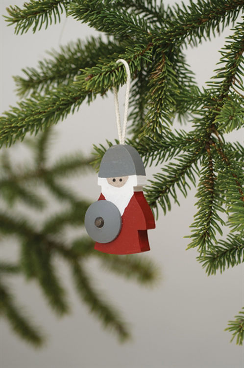 Picture of Wooden Viking Ornament