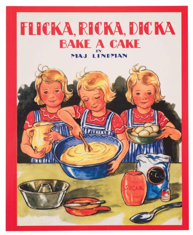 Picture of Flicka, Ricka, Dicka Bake a Cake Book
