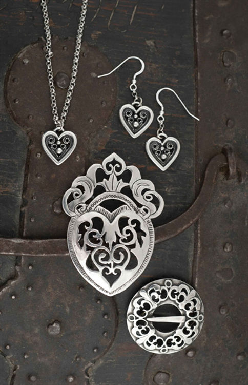 Picture of Norwegian Pewter Jewelry