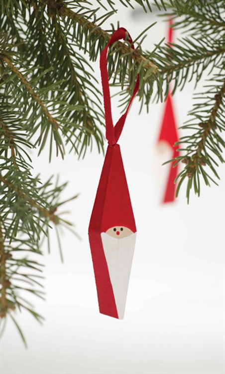 Picture of Wood Tomte Ornament