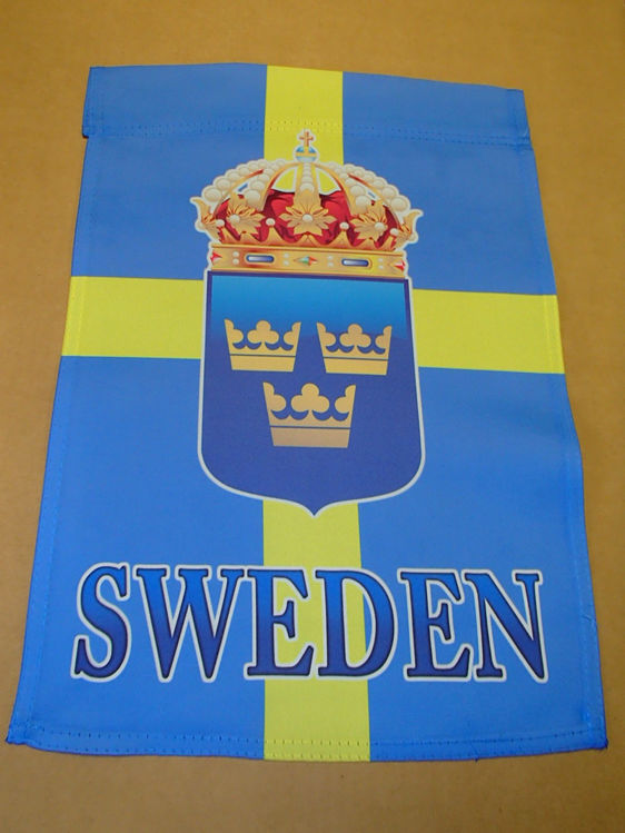 Picture of Swedish garden flag