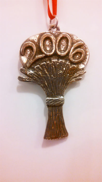 Picture of Norwegian 2006 Pewter Ornament