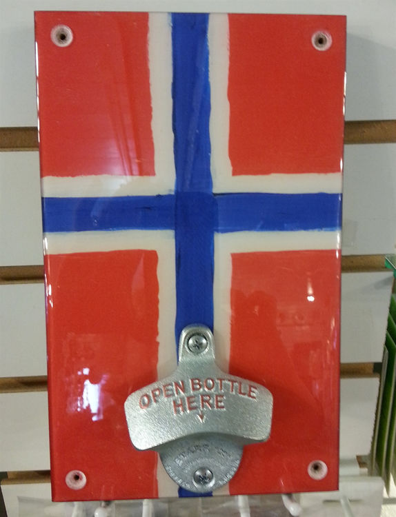 Picture of Ceramic Norwegian Bottle Opener