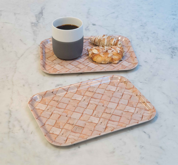 Picture of Swedish Laminated Birch Fika trays