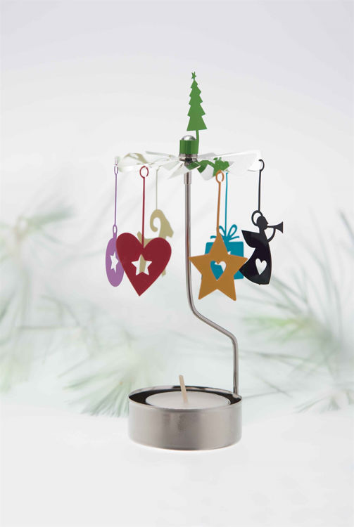 Picture of Pluto Christmas Rotary Candle Holder
