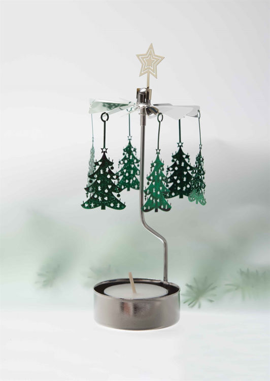 Picture of Pluto Christmas Tree Rotary Candle Holder