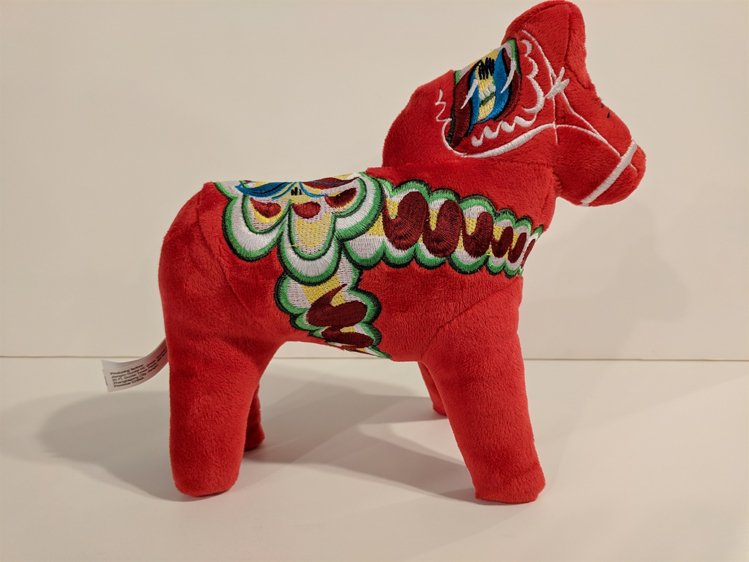 Picture of Plush Dala Horse"s