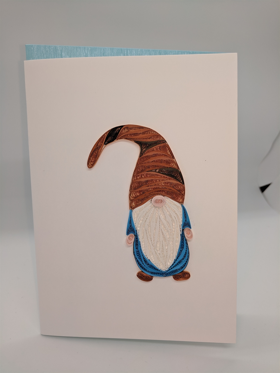 Bestemorsimports. Gnome Quilling Card