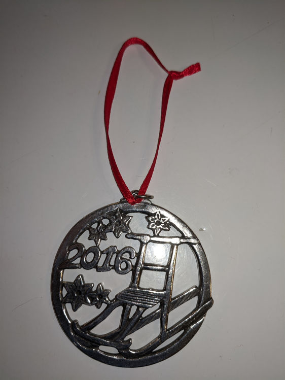 Picture of Norwegian Pewter Ornament, 2016