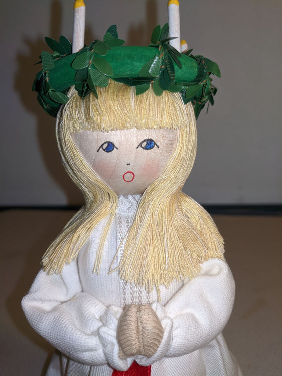 Picture of St. Lucia Wooden Doll