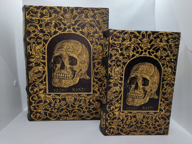 Picture of Polish Box, Skull Book, Large & Small