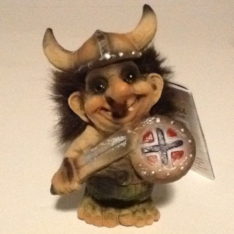 Picture of Nyform Troll, Viking with Sword & Shield.