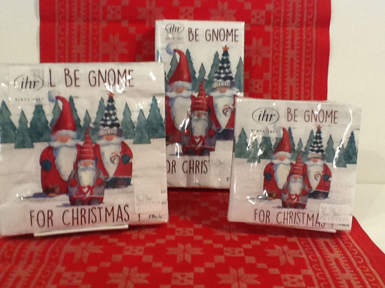 Picture of Paper Napkins, Be Gnome for Christmas