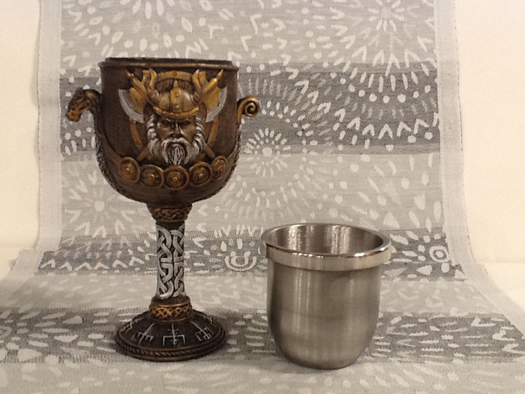 Picture of Viking Ship Goblet, Resin