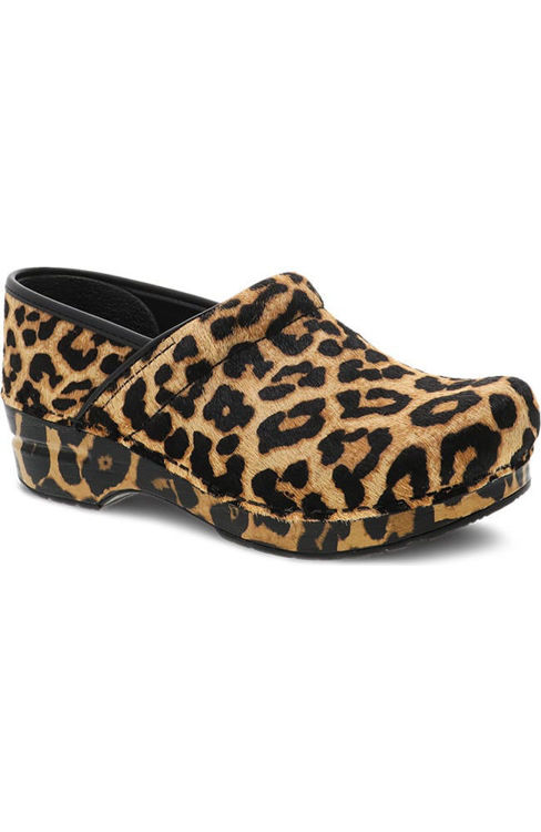 grey leopard dansko