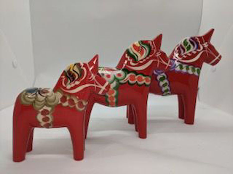 Picture of Hemslojd Wooden Dala Horse, Red
