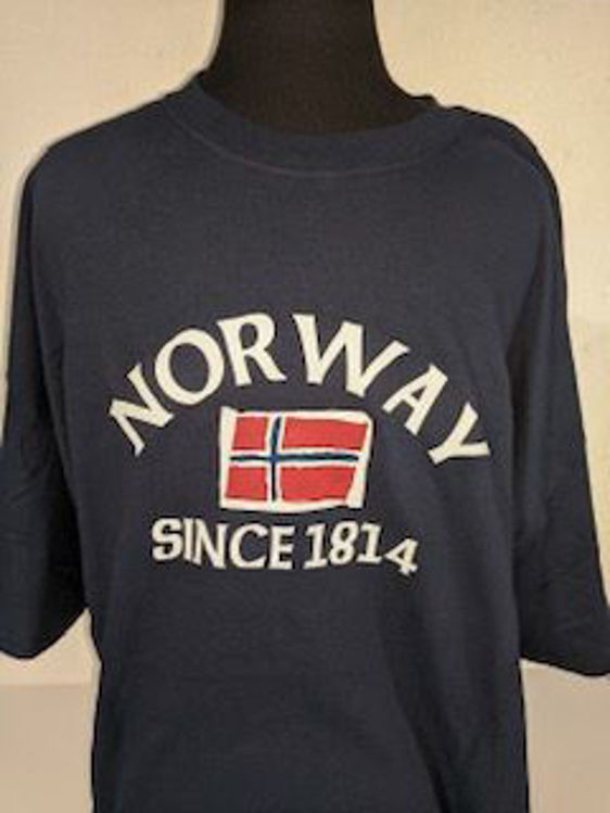 Picture of Norwegian "1814" T-Shirt, Navy