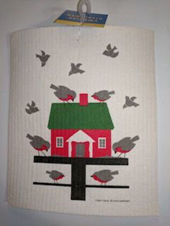 Picture of Swedish Dishcloth  Bird Feeder