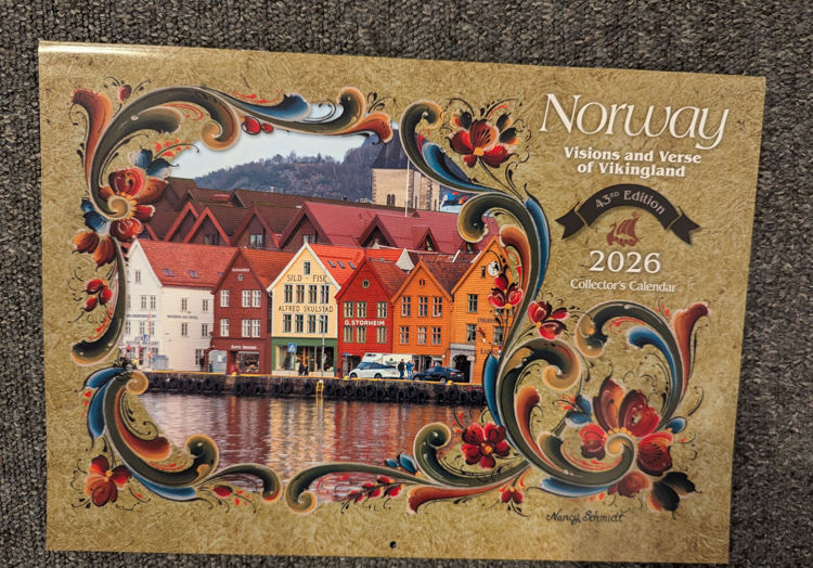 Picture of Paulstad 2026 Norwegian Calendar
